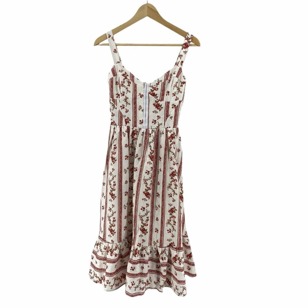 Reformation Dolci Midi Dress in Vienna 6
